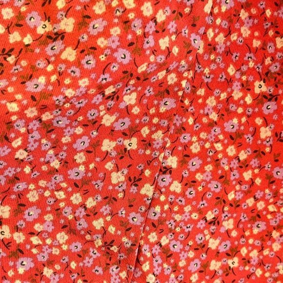 BP. Ditsy Floral Tie Front Mini Dress - Picture 5 of 13